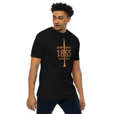 Juneteenth 1865 Unbroken - Premium Heavyweight Tee