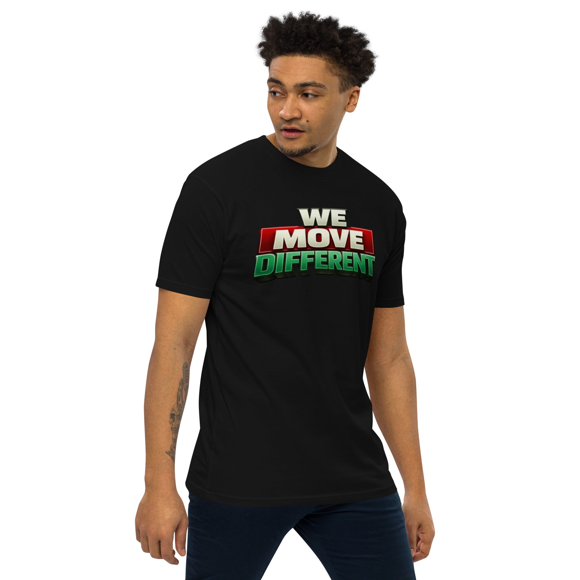 We Move Different * Premium Heavyweight Tee – Kulture Kode Apparel